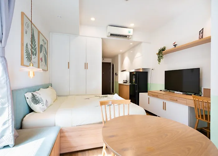 Saigon Royal - Morden Studio - River View - Hana Apart 17